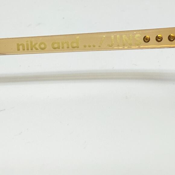JINS X NIKO LRF-20A-121AA 82 Eyeglasses frames 82 51-19-143 H17892 - Picture 5 of 7